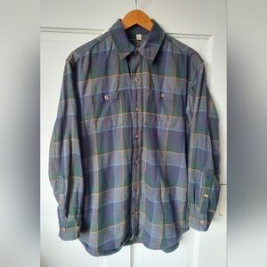 Green Flannel Shirt